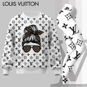 Louis Vuitton | Premium Sweatshirt and Leggings Set 2025 TD88
