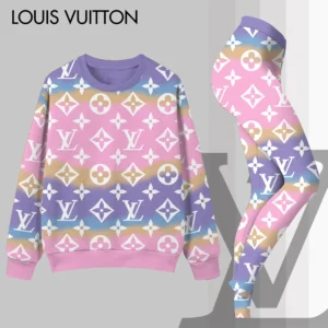 Louis Vuitton | Premium Sweatshirt and Leggings Set 2025 TD81