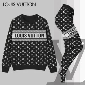 Louis Vuitton | Premium Sweatshirt and Leggings Set 2025 TD96
