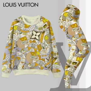 Louis Vuitton | Premium Sweatshirt and Leggings Set 2025 TD62