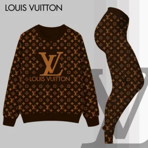 Louis Vuitton | Premium Sweatshirt and Leggings Set 2025 TD73