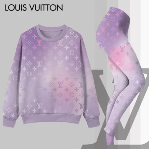 Louis Vuitton | Premium Sweatshirt and Leggings Set 2025 TD57