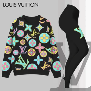 Louis Vuitton | Premium Sweatshirt and Leggings Set 2025 TD84