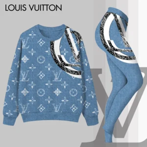 Louis Vuitton | Premium Sweatshirt and Leggings Set 2025 TD79