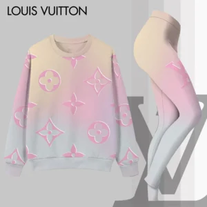 Louis Vuitton | Premium Sweatshirt and Leggings Set 2025 TD80