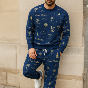 Louis Vuitton | Limited Edition 2025 Luxury Sweater and Pants Set TD1
