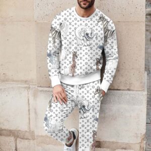 Louis Vuitton | Limited Edition 2025 Luxury Sweater and Pants Set TD83