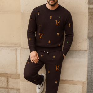 Louis Vuitton | Limited Edition 2025 Luxury Sweater and Pants Set TD58
