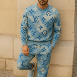 Louis Vuitton | Limited Edition 2025 Luxury Sweater and Pants Set TD41