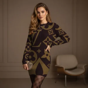 Louis Vuitton | Premium Sweater Dress TD63