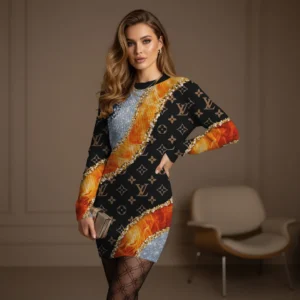 Louis Vuitton | Premium Sweater Dress TD59