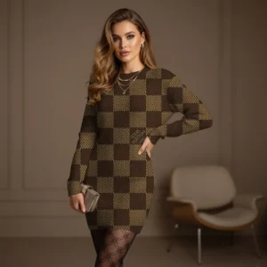 Louis Vuitton | Premium Sweater Dress TD56