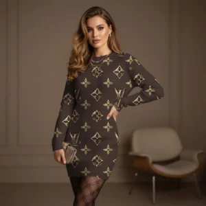 Louis Vuitton | Premium Sweater Dress TD43