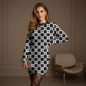 Louis Vuitton | Premium Sweater Dress TD39