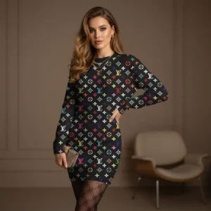 Louis Vuitton | Premium Sweater Dress TD38
