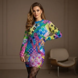 Louis Vuitton | Premium Sweater Dress TD72